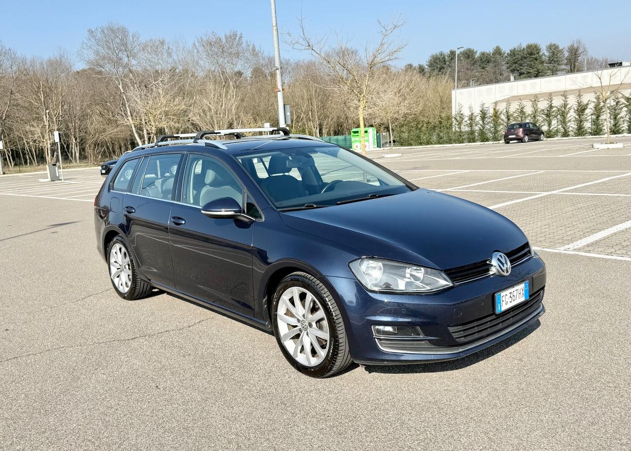 Volkswagen Golf Variant 1.4 TSI 125 CV Highline BlueMotion*Navi*Cerchi 17