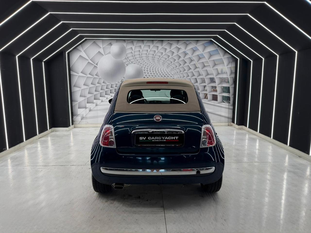 Fiat 500 CABRIO-SPORT-1.2 69CV-KM CERTIFICATI-12 MESI GARANZIA-PERMUTE