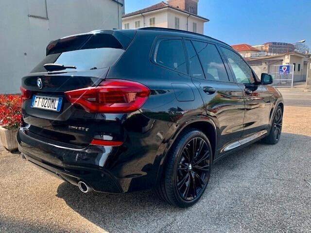 BMW X3 X-drive 190cv 20D M-SPORT TOTAL BLACK