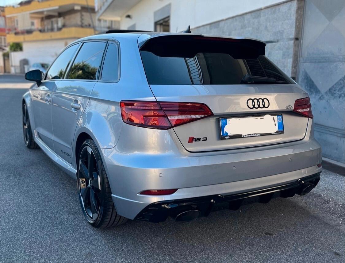 Audi RS3 2.5 TFSI 400 CV QUATTRO S-TRONIC SPORTBACK UFFICIALE