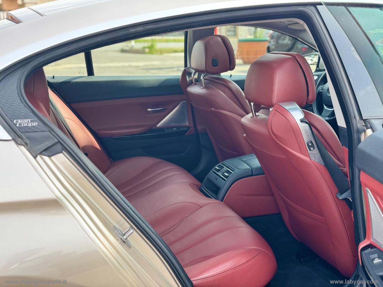 BMW 640d Gran Coupé Futura BANG AND OLUFSEN *TETTO* *INTERNO ROSSO* head-up