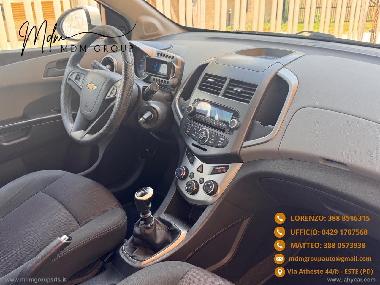 CHEVROLET Aveo 1.2 86 CV GPL 5p. LS OK NEOPATENTATO