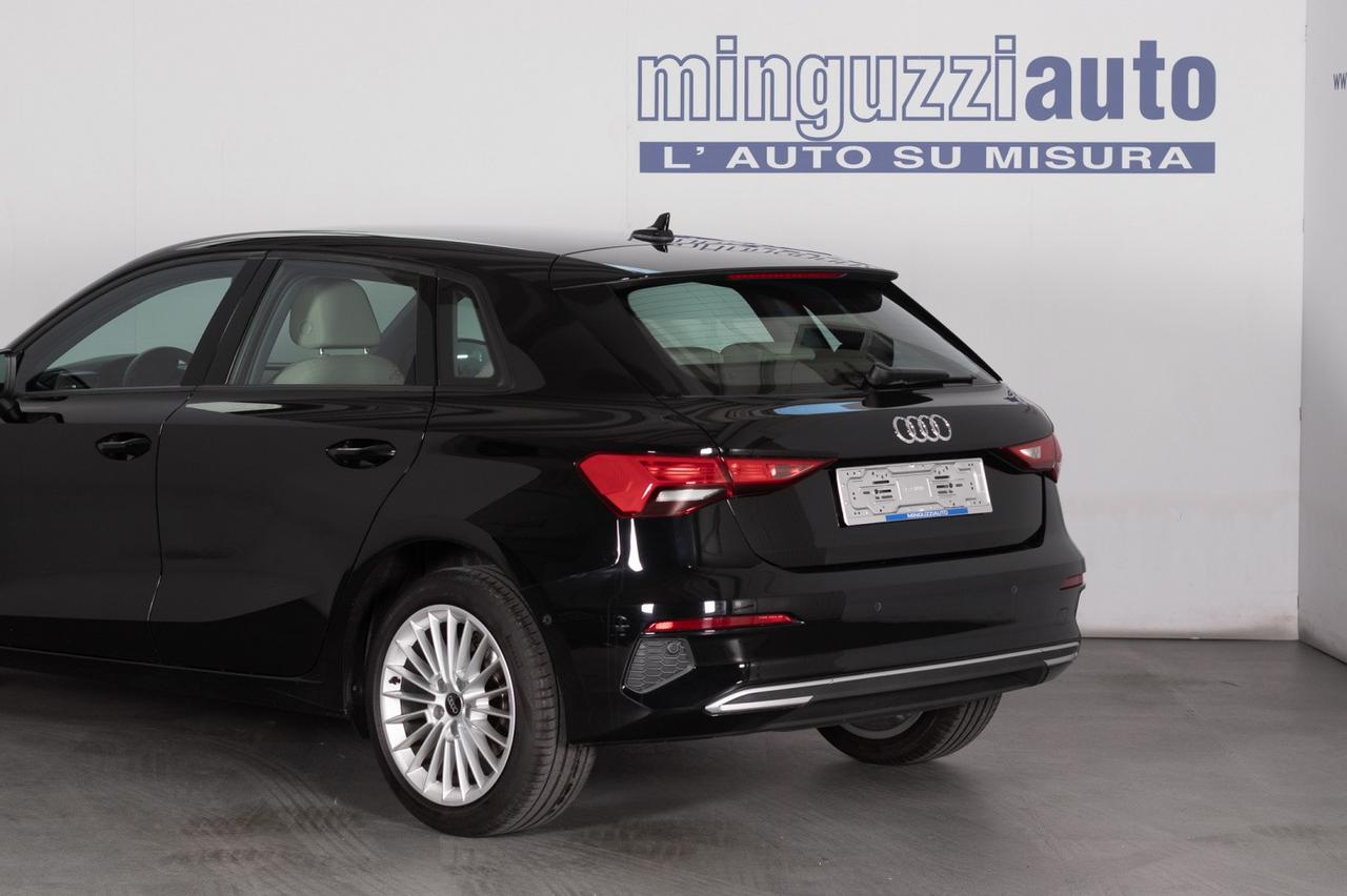 Audi A3 Sportback 30 1.0 Tfsi Sport 116cv -pelle- Virtual
