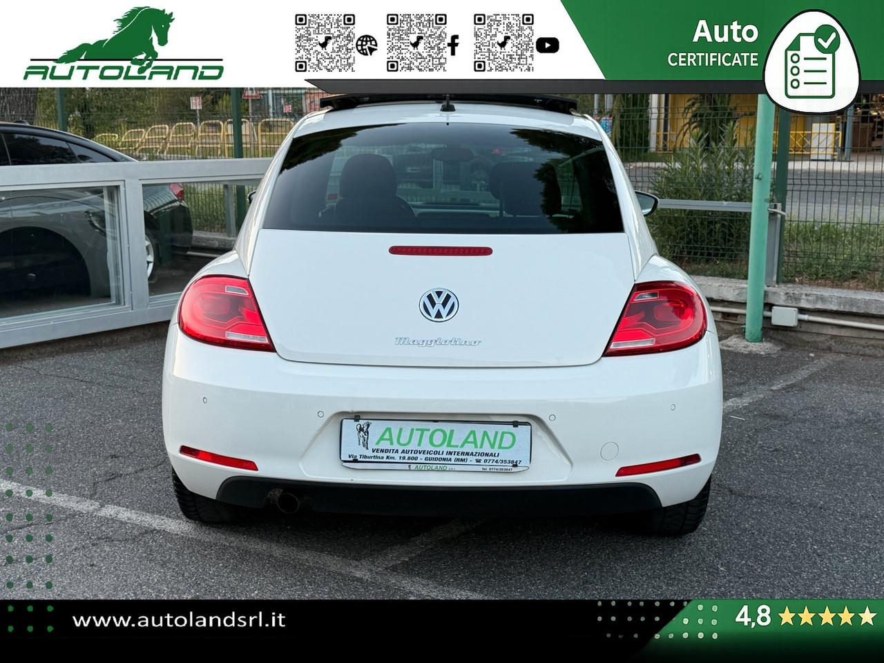 Volkswagen Maggiolino 1.6 tdi Design 105cv dsg