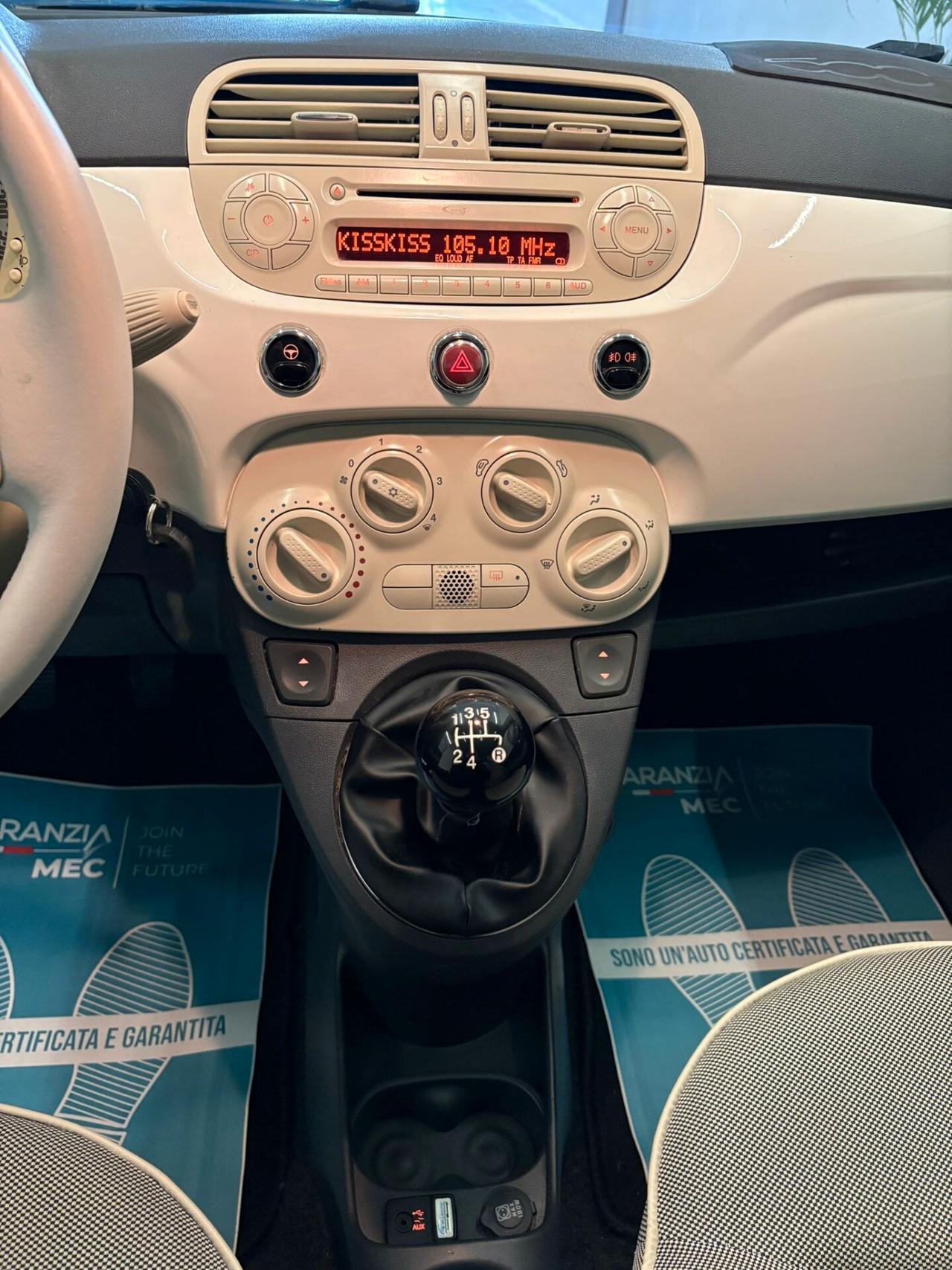 Fiat 500 1.200cc 69cv Allestimento Lounge