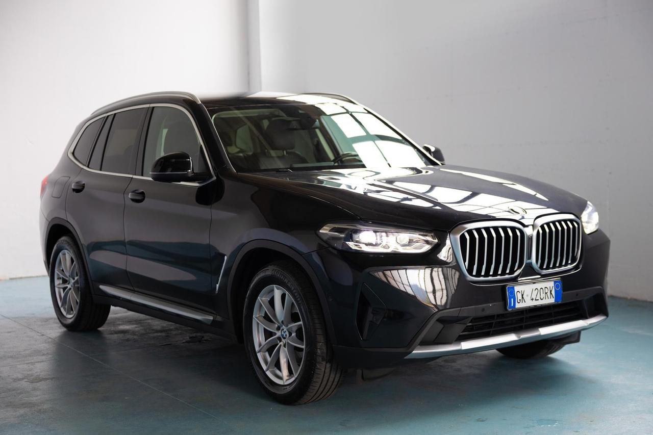 BMW X3 G021 2022 sdrive18d mhev 48V auto UNIPROPRIETARIO IVA ESPOSTA