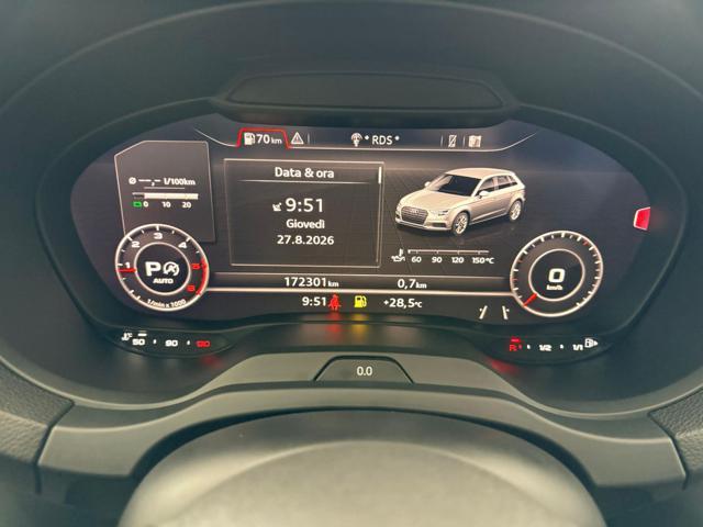 AUDI A3 Sportback 2.0TDI 150CV S tronic S line VIRTUAL TOP