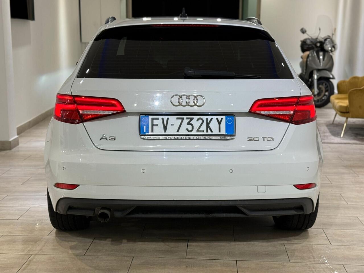 AUDI A3 SPB 30 TDI S tronic DESIGN ANNO2019