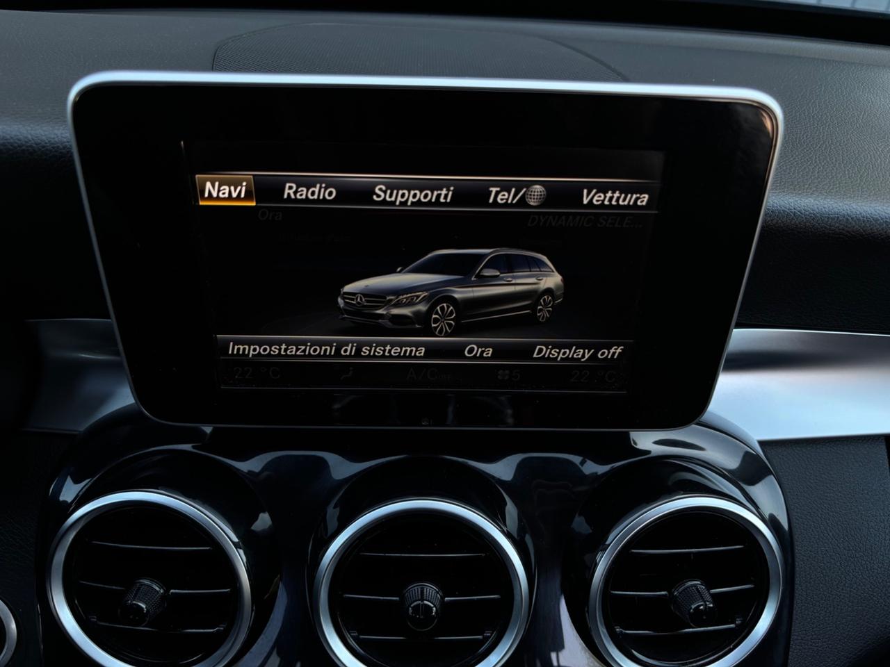 Mercedes-benz C 180 d. Garanzia 12mesi, neopatentati