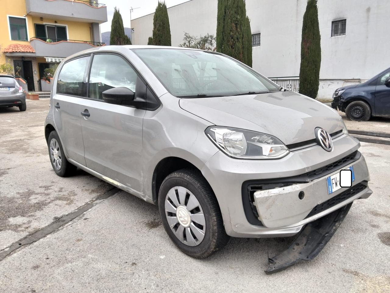VW UP 1.0 METANO 2019 SINISTRATA