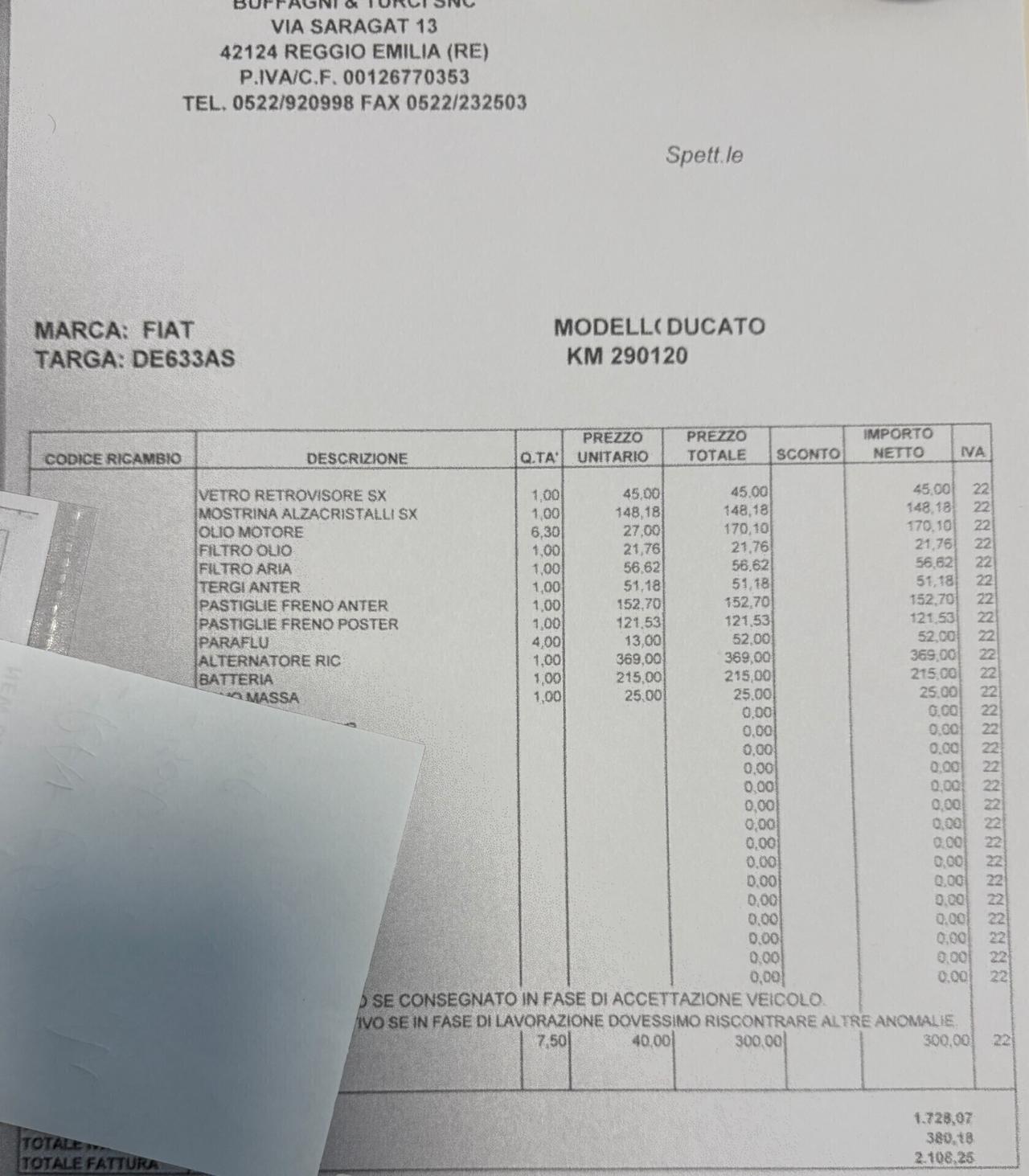 Fiat Ducato 30 2.2 MJT Panorama-Unico Proprietario