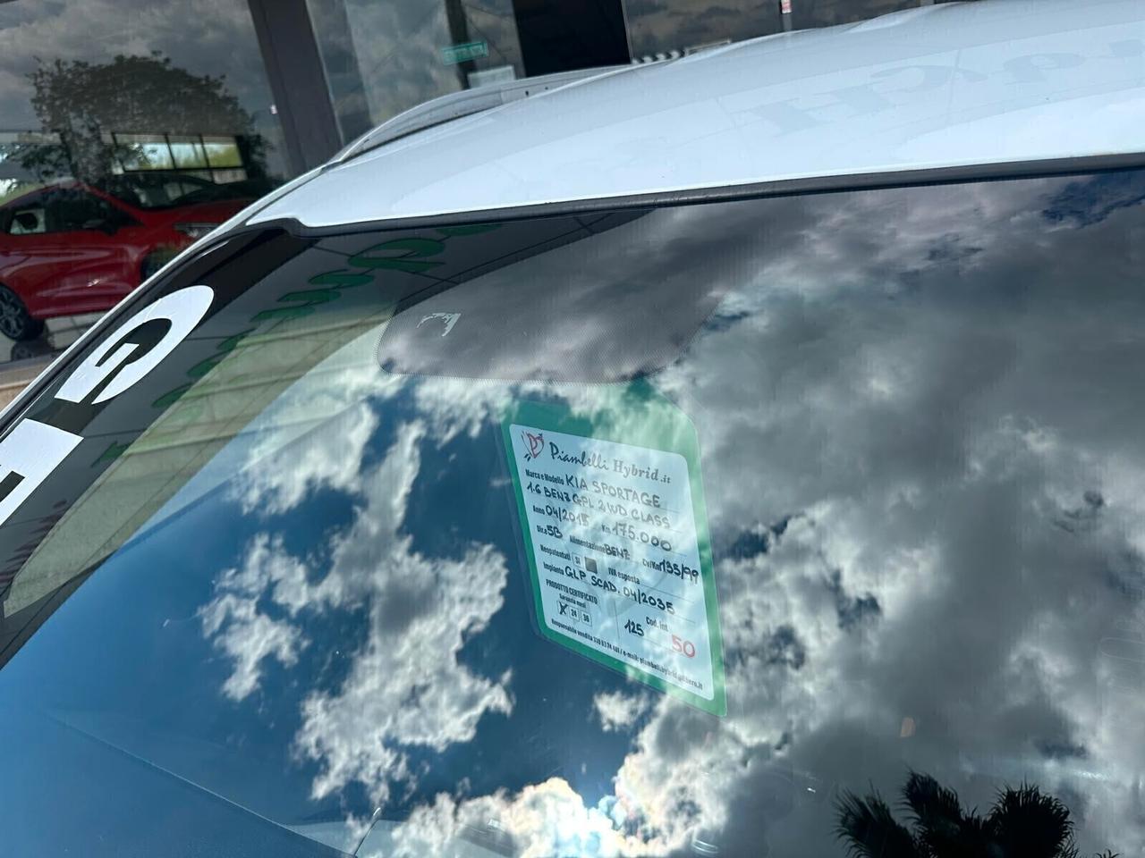 Kia Sportage 1.6 ECO GPL 2WD Class NEOPATENTATI