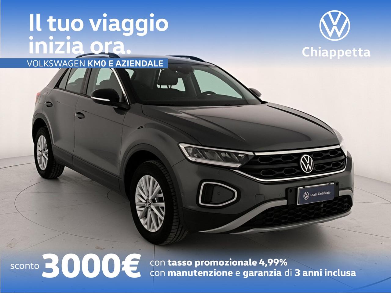 Volkswagen T-Roc 2.0 tdi life 150cv dsg