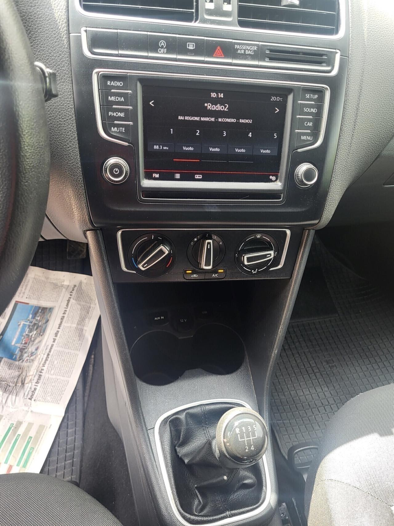 VOLKSWAGEN POLO 1,4 TDI-UNICO PROP-EURO 6-3 REVISI