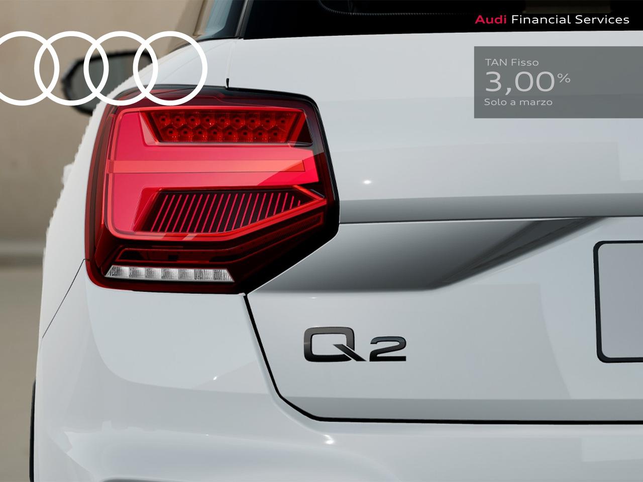 Audi Q2 30 2.0 tdi identity black