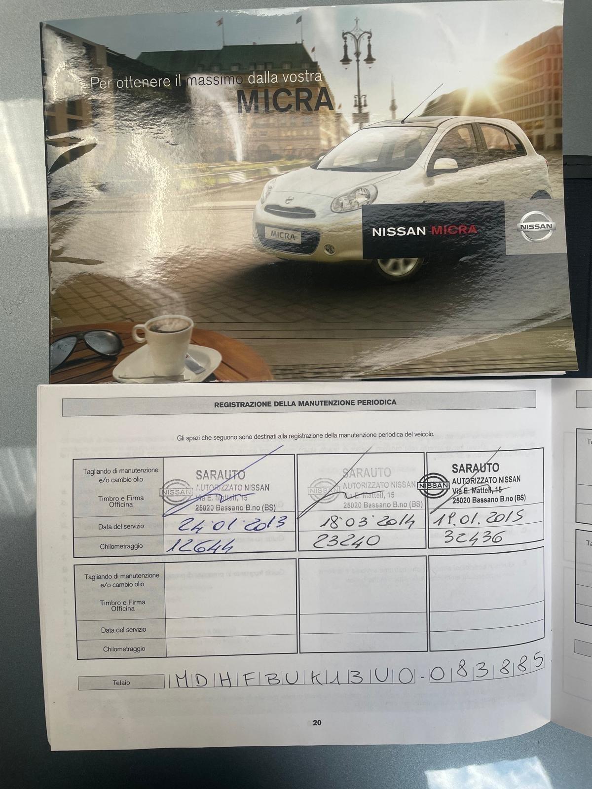 Nissan Micra 1.2 12V 5 porte GPL Eco Tekna per Neopatentati 2012