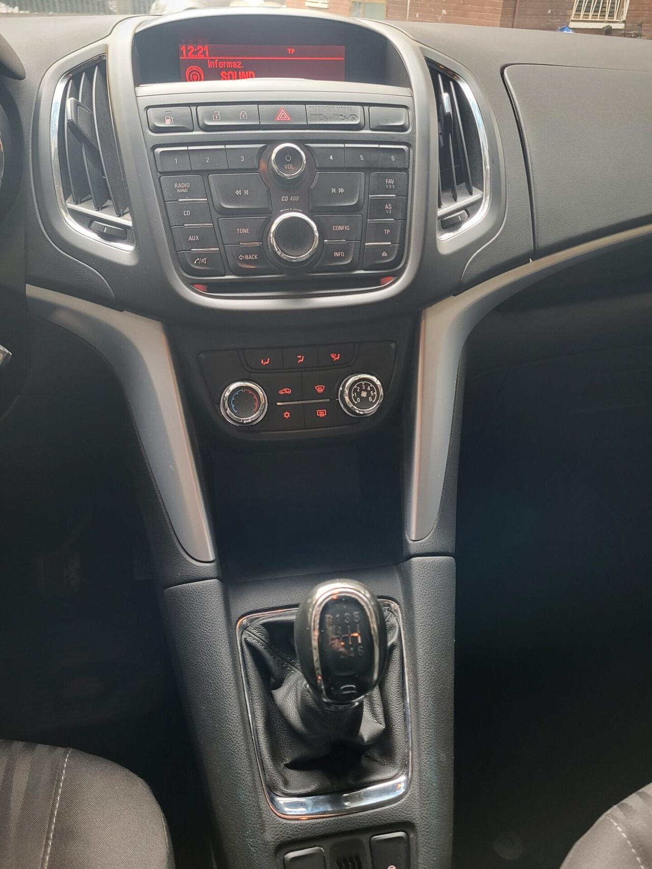 Opel Zafira 1.6 ECOM 7 POSTI metano