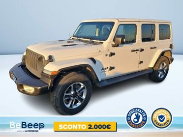 Jeep Wrangler UNLIMITED 2.0 TURBO SAHARA AUTO