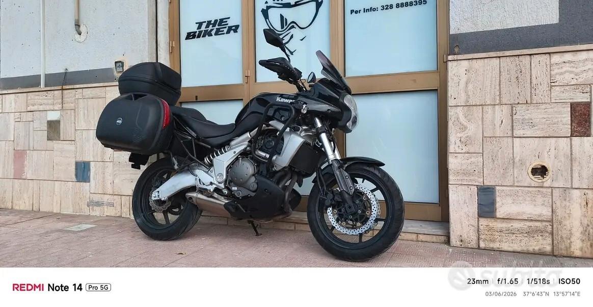 Kawasaki Versys 650 Tris valigie