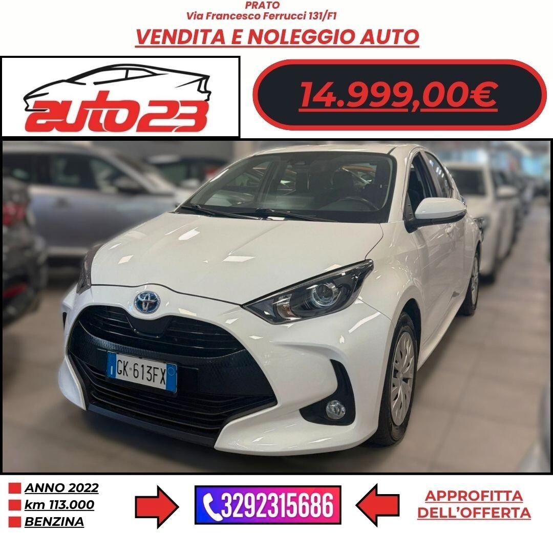 Toyota Yaris 1.5 Hybrid 5 porte Lounge 92CV Auto