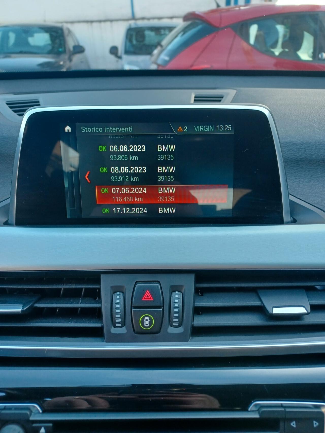 Bmw X1 sDrive18d Sport ANNO 2018 UNICO PROPRIETARIO