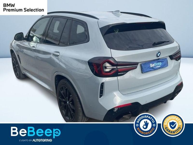 BMW X3 XDRIVE30E MSPORT AUTO