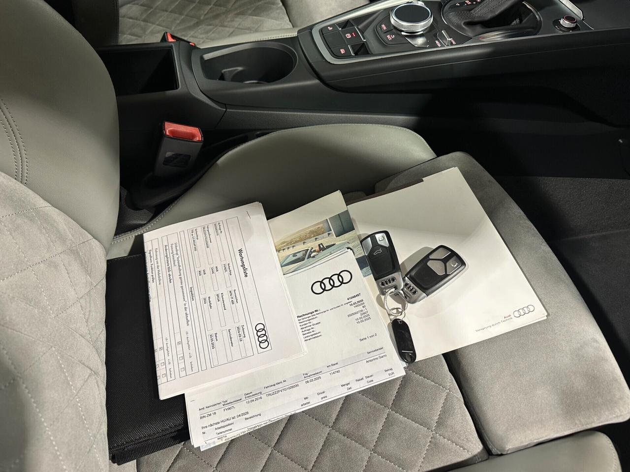 Audi TT Roadster 2.0 TFSI quattro S tronic - RETROCAMERA TAGLIANDI