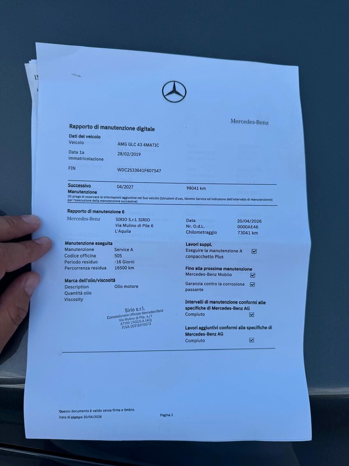 Mercedes-benz GLC 43 AMG 4Matic Coupé