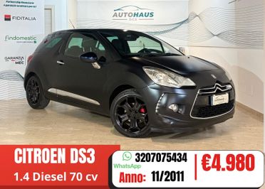 Citroen DS3 1.4 HDi 70 CV - Just Black