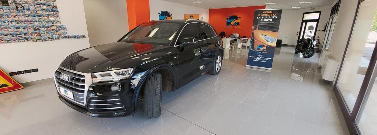 BELLISSIMA AUDI Q5 40 TDI S-LINE PLUS QUATTRO 190CV S-TRONIC-TENUTA CON MOLTISSIMA CURA-PERFETTA IN TUTTO-COME NUOVA-GARANZIA UFFICIALE AUDI FINO AL 10/2026 PIÙ GARANZIA M-M MOTORS FINO AD OTTOBRE 2027.