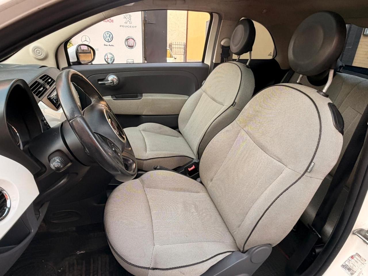 Fiat 500 1.2 Benzina Lounge 69cv ottima x Neopatentati Tetto Panoramico