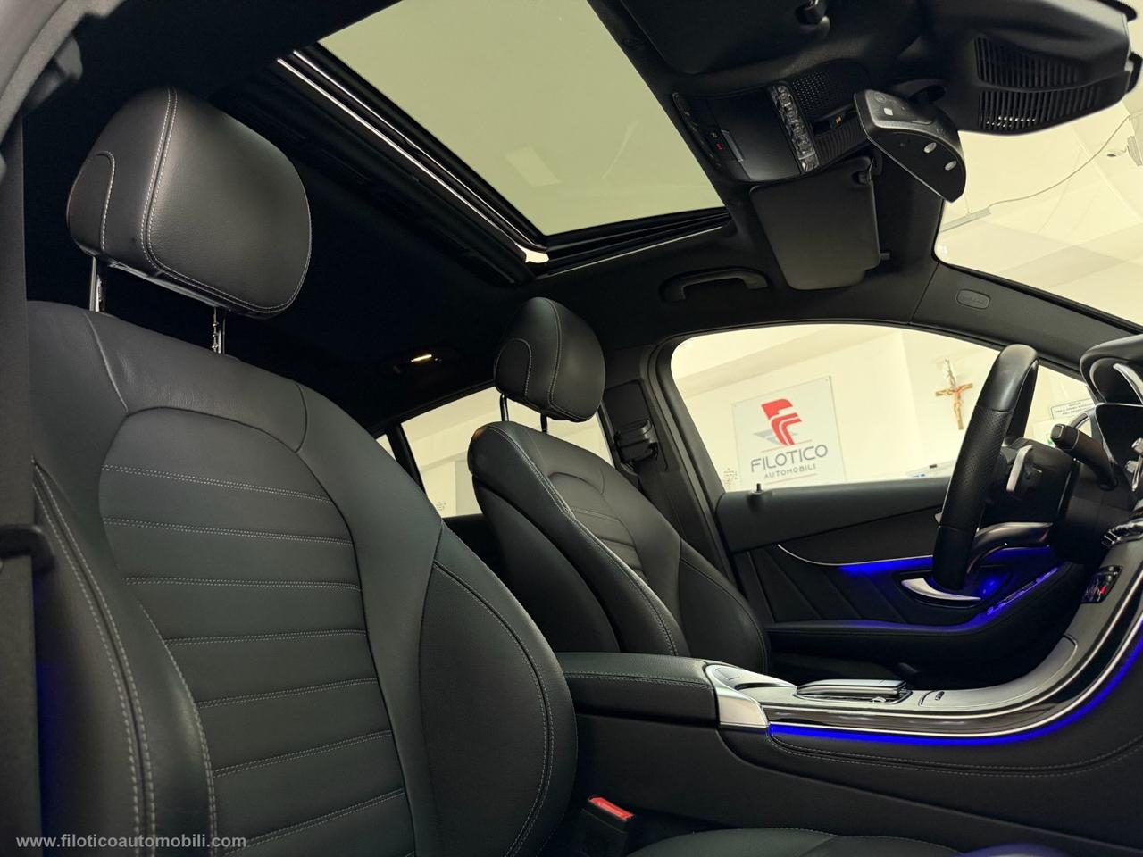 MERCEDES-BENZ GLC 300 d 4Matic Coupé Premium Plus TETTO APRIBILE- GANCIO TRAINO - LUCI AMBIENT