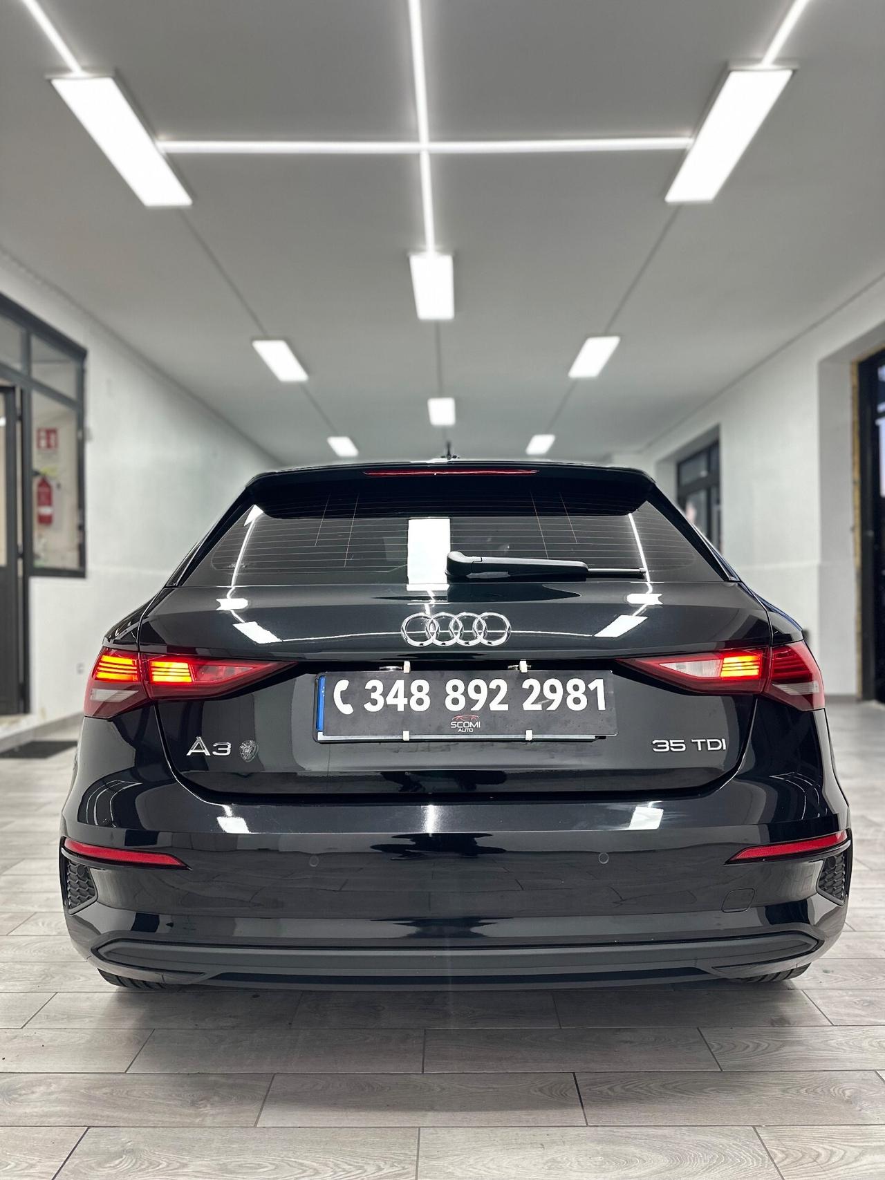 Audi A3 SPB 35 TDI cambio automatico unicopropriefario