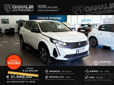 Peugeot 3008 BlueHDi 130 S&S EAT8 Allure - 2022 - AZIENDALE