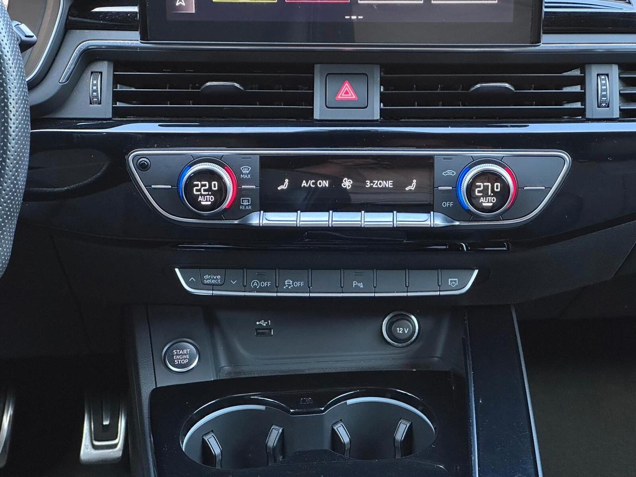 Audi A4 Avant 40 TDI quattro S tronic line edition QuantymGrau UniProprietario
