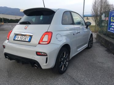 500 Abarth 595 grigio campovolo