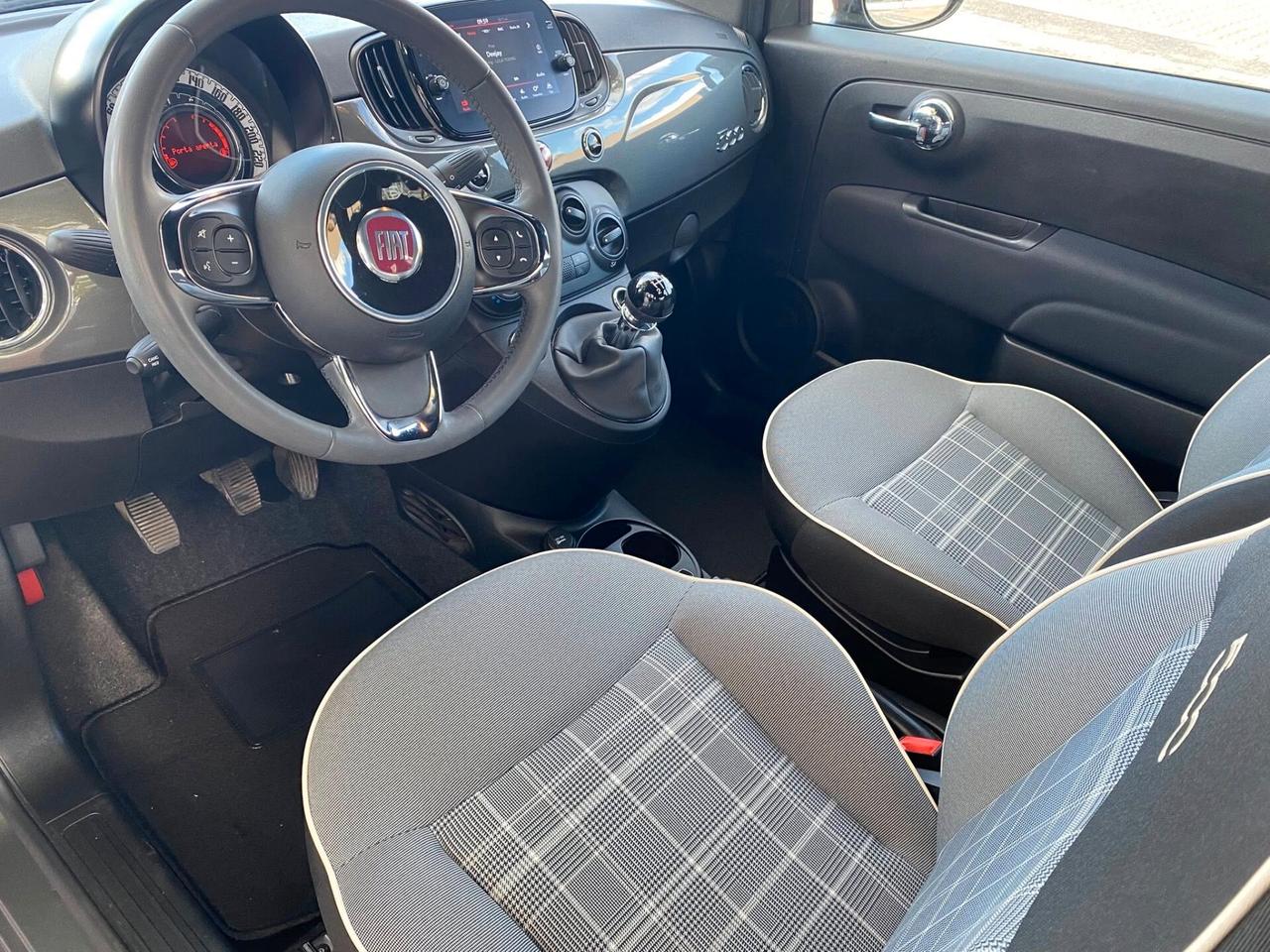 FIAT 500 HYBRID LOUNGE OK NEO PATENTATI
