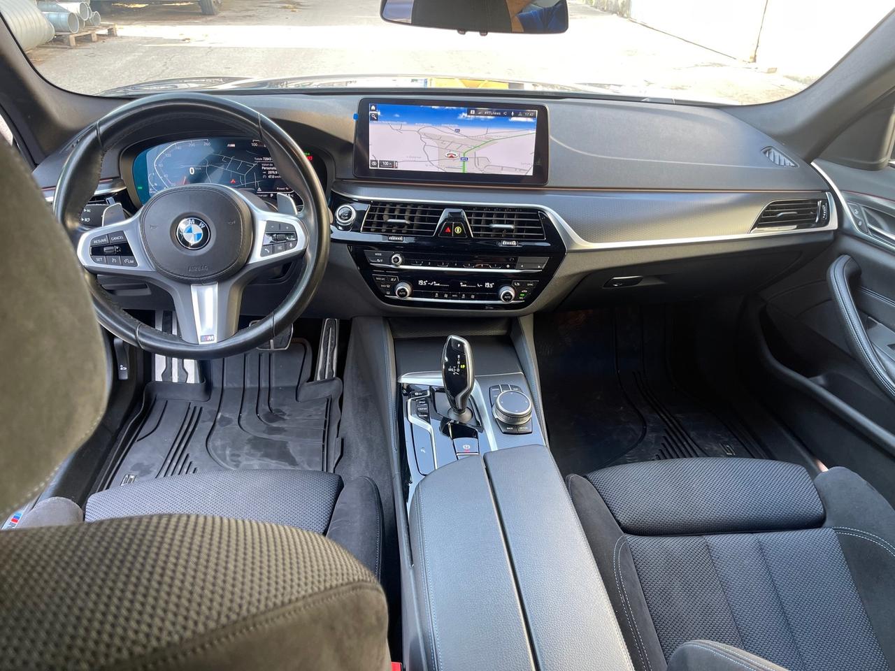 SOLO DA QUALITYCARS PESCARA : Bmw 520 520d 48V xDrive Touring Msport ibrida/diesel