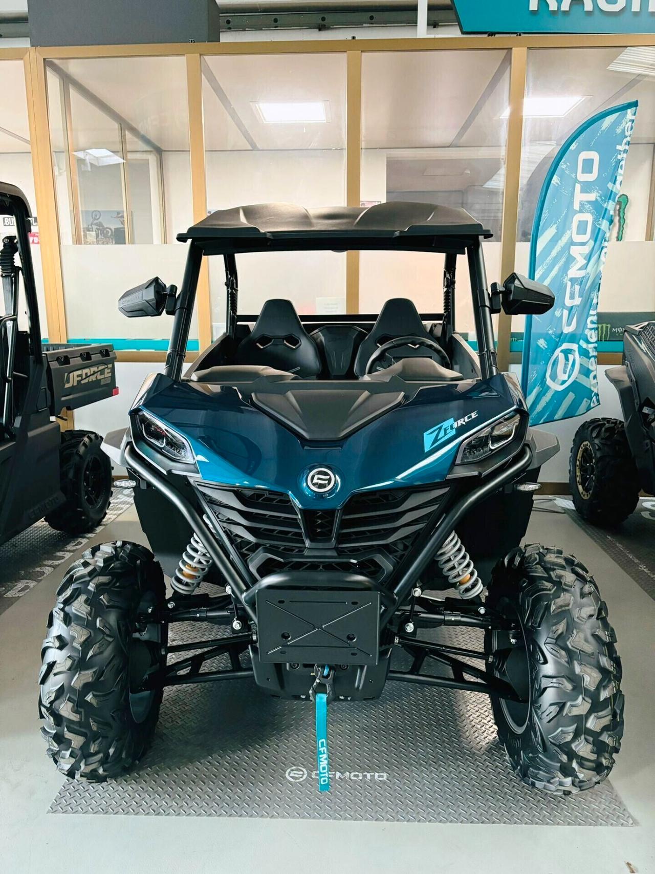 CFMOTO CF Z800 TARGA BIANCA