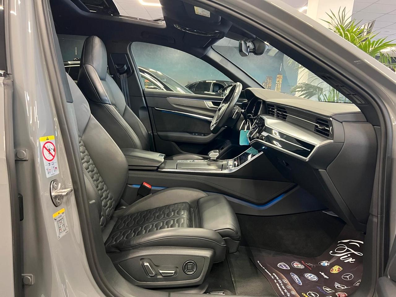 AUDI RS6 AVANT 4.0 V8 MHEV 600CV QUATTRO TETTO PELLE NAVI ANNO 2023