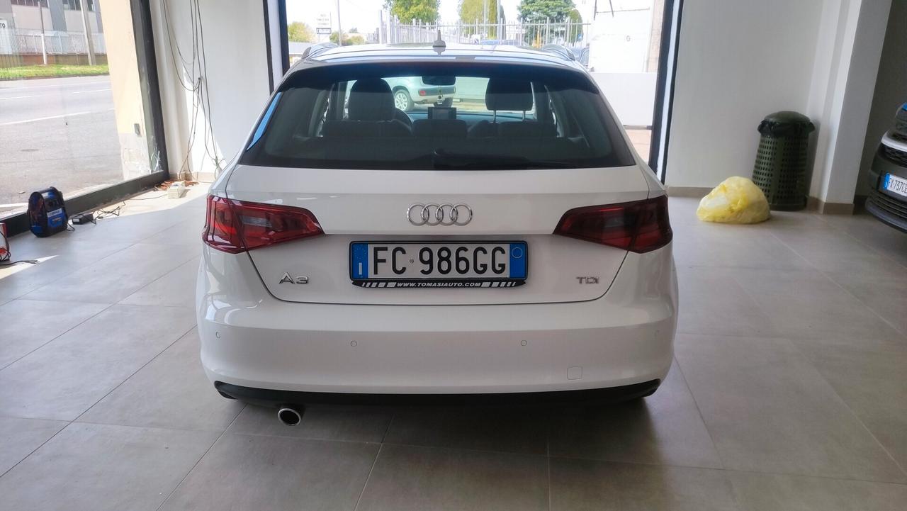 Audi A3 SPB 1.6 TDI CLEA DIESEL QUATTRO EDITION NEOPATENTATI - 2016