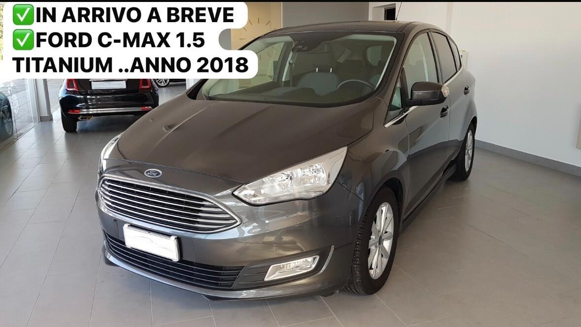 FORD C-MAX 1.5 TDCI 120 CV. TITANIUM E6 NAVI+CERCHI