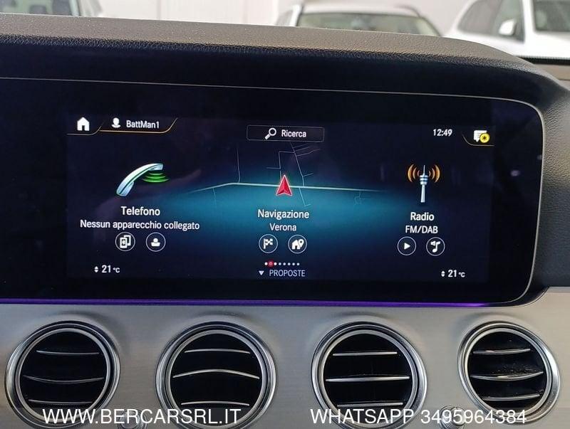 Mercedes-Benz Classe E E 300 de S.W. Auto Plug in hybrid Business Sport