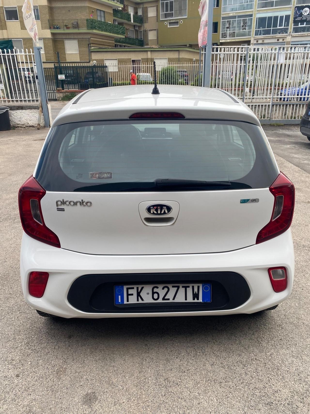 Kia Picanto 1.0 GPL 2017 TAGLIANDATA