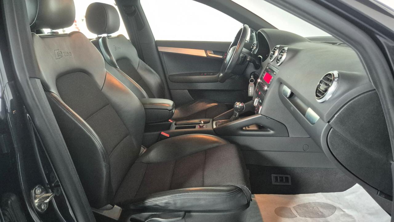 Audi A3 SPB 1.6 TDI 105 CV CR S tronic Ambition S line