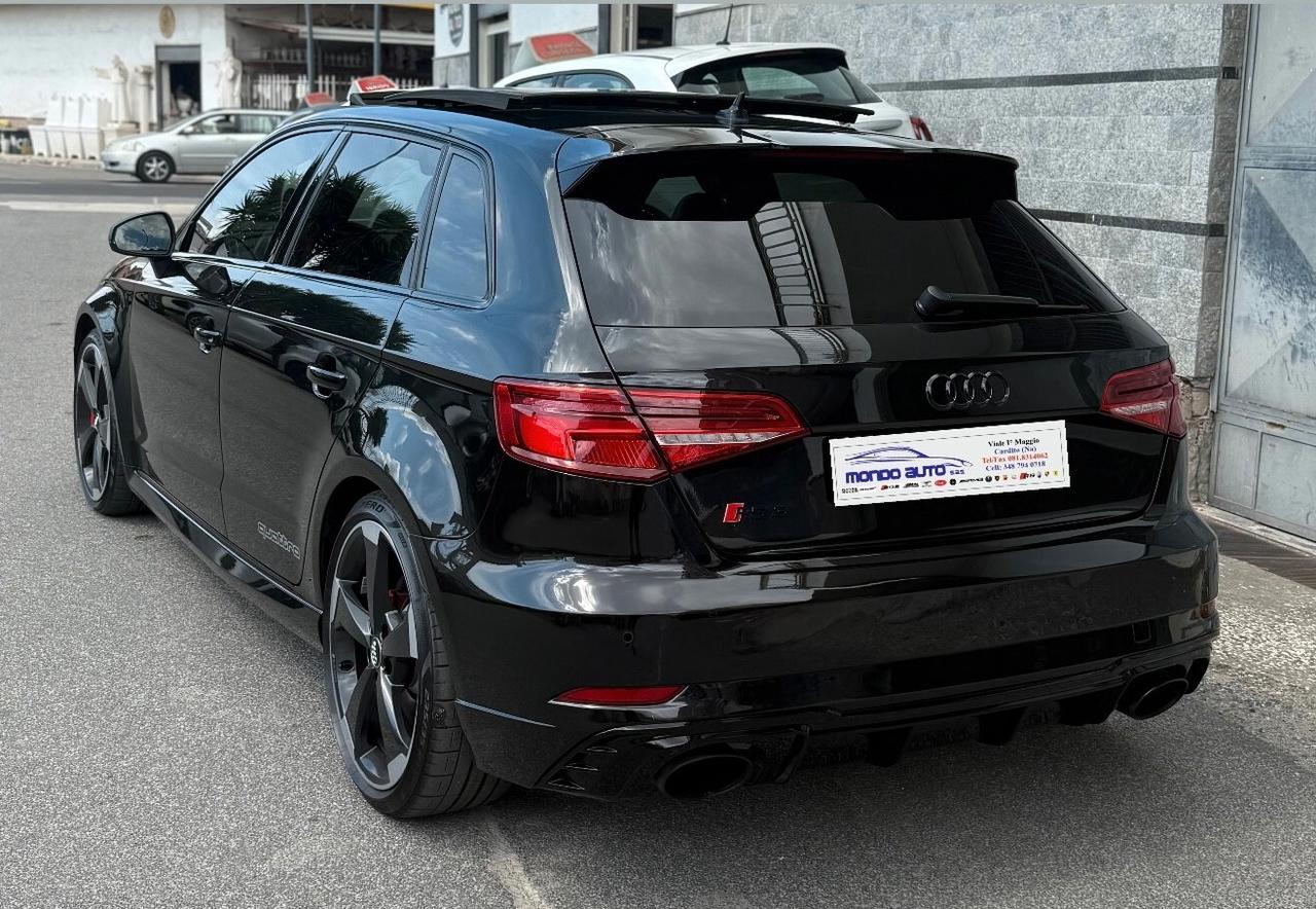 Audi RS3 2.5 TFSI 400 CV QUATTRO S-TRONIC SPORTBACK UFFICIALE