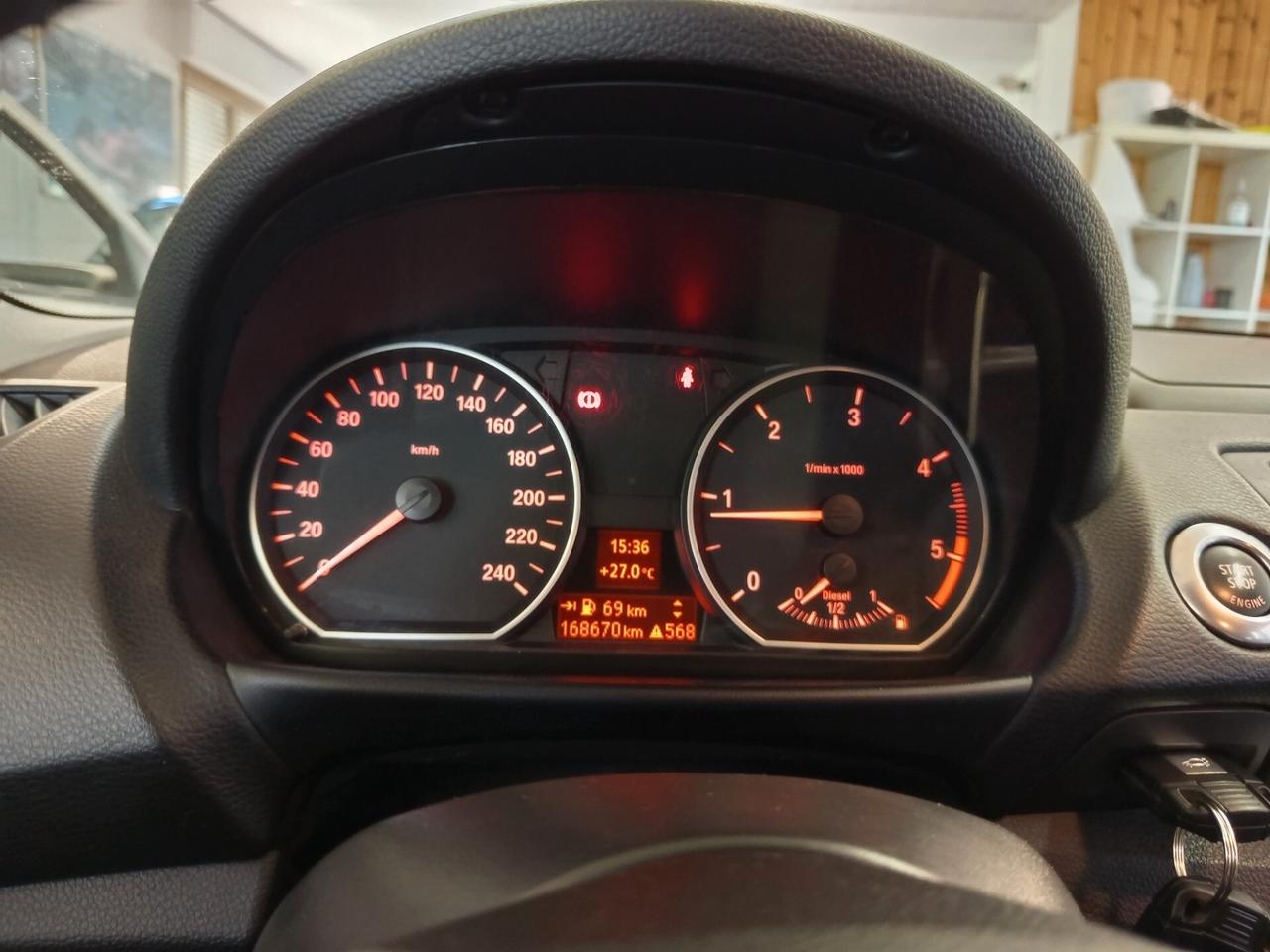 Bmw 118d 2.0 diesel, 168 Mila chilometri unico proprietario