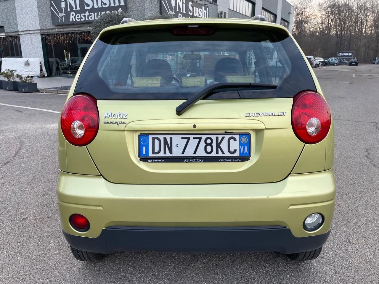 Chevrolet Matiz 1000 SX Energy GPL Eco Logic