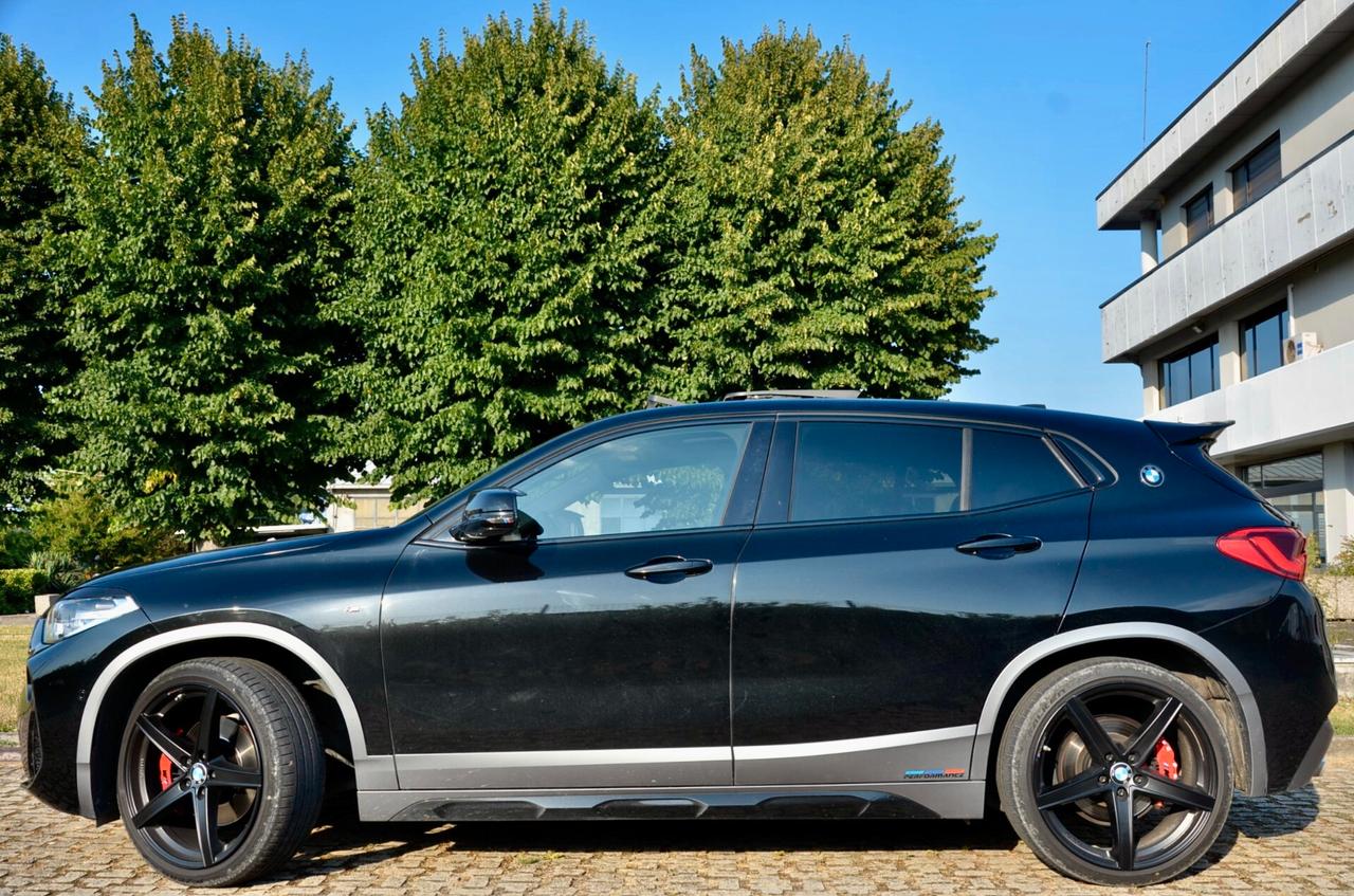 BMW X2 XDRIVE25d MSPORT X 231cv AUTO, UFF ITALIANA, SERVICE BMW, EURO 6C, TETTO, HEAD-UP, FARI LED, 20", PERMUTE