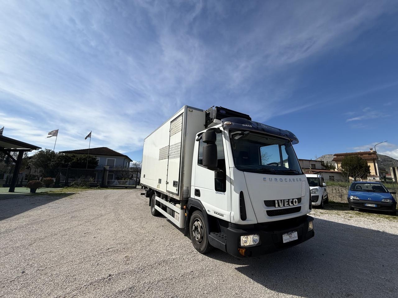 IVECO Eurocargo E5 100E22 con sponda idraulica e sospensioni regolabili/automatiche